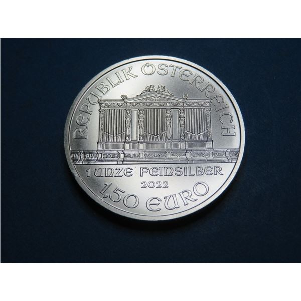 2022 Philharmonic 1 oz Silver Bullion