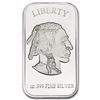 Image 1 : 1 oz Buffalo Design Silver Bar .999 Pure