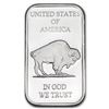 Image 2 : 1 oz Buffalo Design Silver Bar .999 Pure