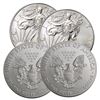 Image 2 : Lot of (4) US Silver Eagles -