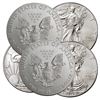 Image 2 : Lot of (5) US Silver Eagles -
