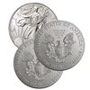 (3) US Silver Eagles -