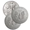 Image 2 : (3) US Silver Eagles-