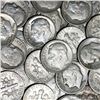 100 pcs. Roosevelt Dimes -90% Silver