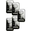 (5) 1 oz Silver Bars- Morgan Design