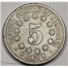 Image 2 : 1867 Shield Nickel