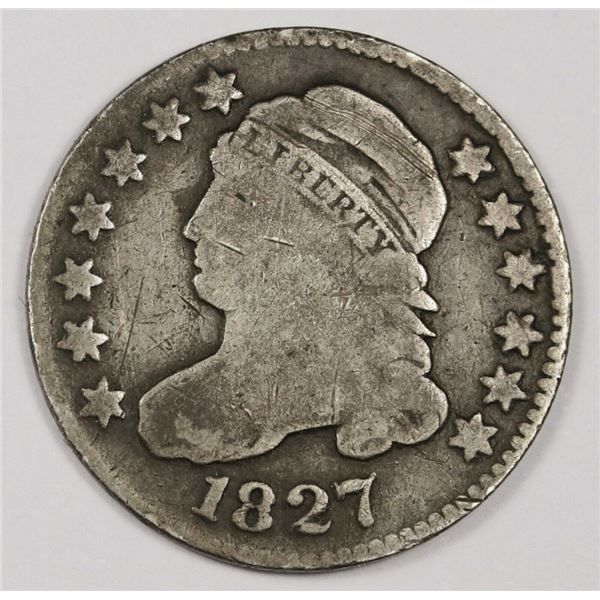 1827 Bust Dime