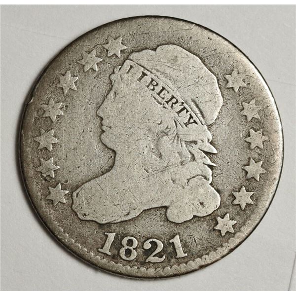 1821 Bust Dime