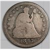 Image 1 : 1847 Liberty Seated Quarter