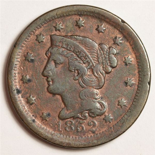 1852 Large Cent