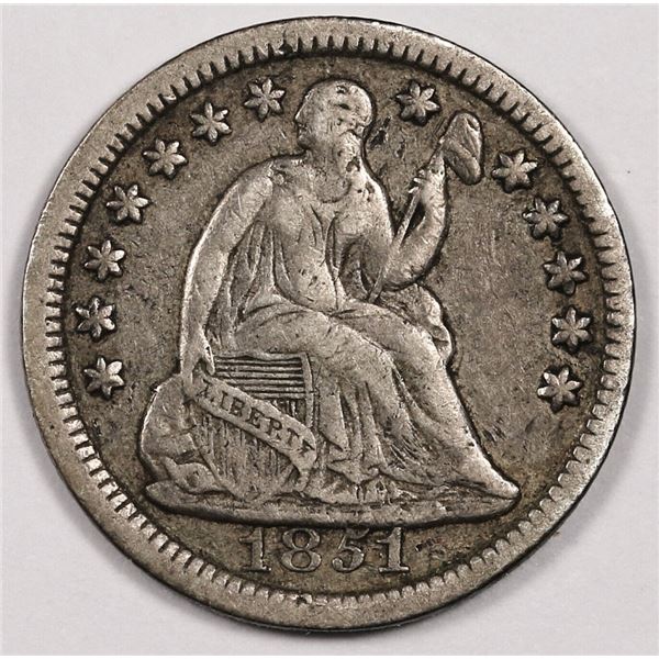 1851 Liberty Seated Half Dime