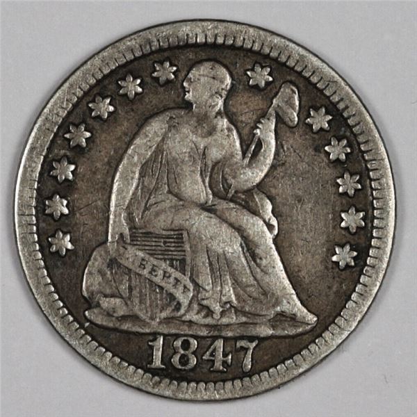 1947 Liberty Seated Half Dime