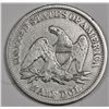 Image 2 : 1858 Liberty Seated half Dollar
