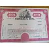 Image 1 : Shulton Stock Certificate Cool Ship Art!
