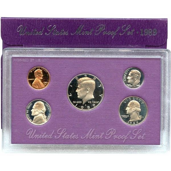 1989 US Proof Set in OMB