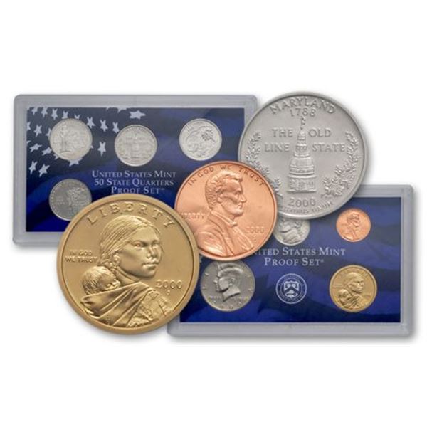 2000 US Mint proof Set