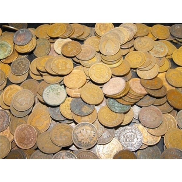 (50) Indian Head Cents- ag-g