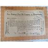 Image 1 : 1925 New England Fuel Oil Stock Certificate