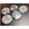 Image 1 : 2015 5- Nation 1 oz. Silver Bullion Lot