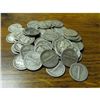 Image 1 : (50) $ 5 Face Value 90% Silver Mercury Dimes