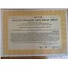 Image 1 : 1930 Worcester Railway Stock Certifcate