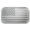 Image 1 : 1 oz American Flag Silver Bar -.999 Pure