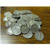 Image 1 : (50) $ 5 Face Value 90% Silver Mercury Dimes