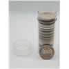 Image 1 : (40) 90% Silver Washington Quarters in Roll