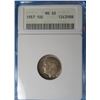 1957 MS 65 ANACS Roosevelt Dime
