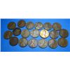 Image 1 : Group of TEENS and ONE 50's BU Wheat Cents
