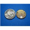 Image 2 : 1909 VDB  Lincoln Wheat Cent- 1927 Buffalo Nickel