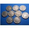 Image 1 : (9) Selection of Better Date Buffalo Nickels