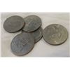 Image 1 : Lot of (5) Ike Dollars - Random Dates