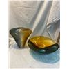 Image 1 : Glass bowl and vase