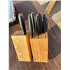 Image 1 : Knife blocks with assorted knives