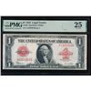 Image 1 : 1923 $1 Legal Tender Note PMG 25