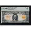 Image 1 : 1922 $20 Gold Certificate PMG 30