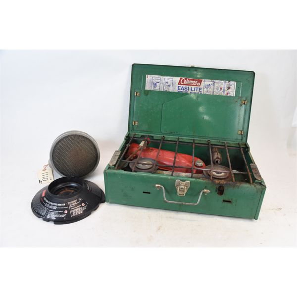 Box Lot Coleman Heater & Stove