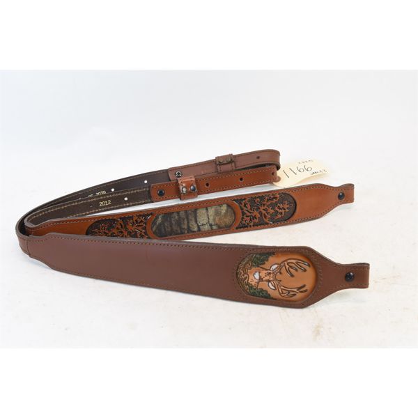 Box Lot 2 Leather Gun Slings