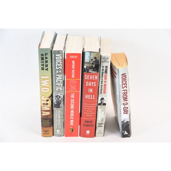 Box Lot 6 World War II Books
