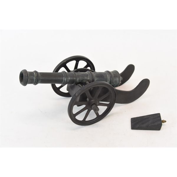Miniature Cast Cannon