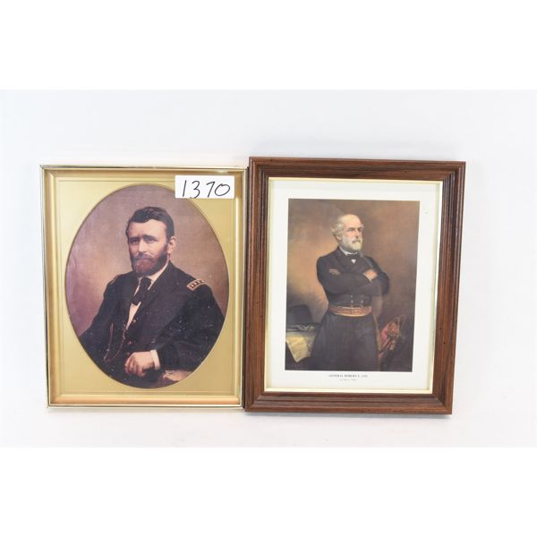 2 Civil War General Prints