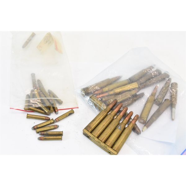 Box Lot Mixed Rifle Ammunition