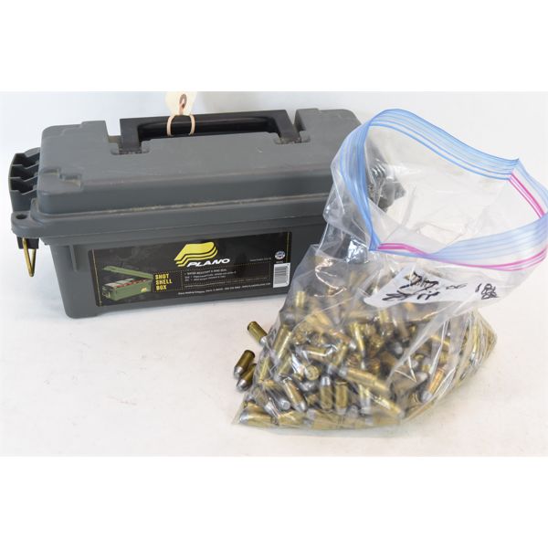 450 Rounds 40 Smith & Wesson Reloads in a Plano Shotshell Box ...