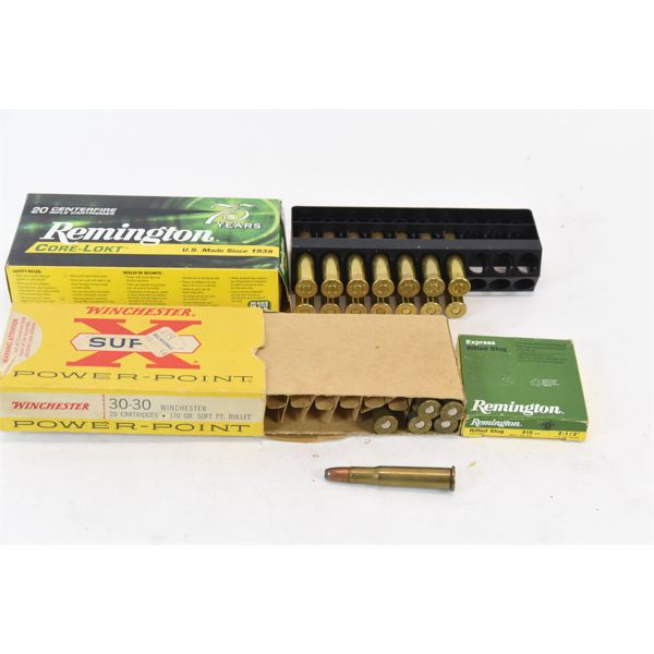 30-30 & 410 Ammunition