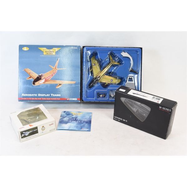 Box Lot Aircraft Collectibles