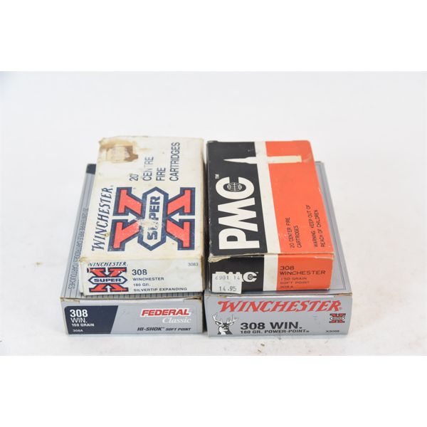 65 Rounds 308 Winchester Ammunition