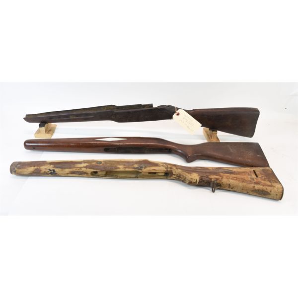 Box Lot Wooden Stocks