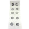Mint Sheet of 10x 2006 Canada 1/2oz Wolf .9999 Fine Silver Coins. (Tax Exempt)