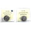 Image 2 : 2007 Alpine Skiing & 2008 Freestyle Skiing 25-cent ICCS Certified MS-67. 2pcs